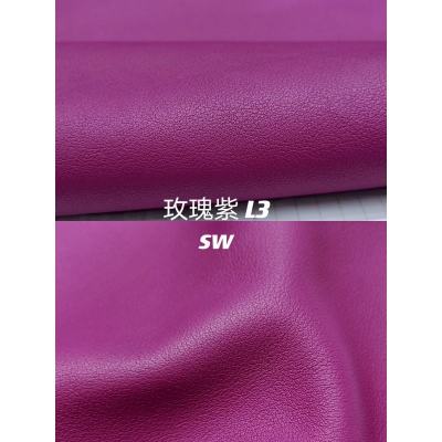 Hermes makes exclusive leather plain leather Swift leather: purple