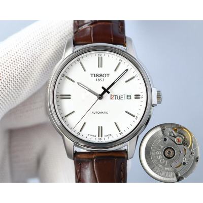 Tissot T065 series men's casual watch equipped with 2836 movement sapphire glass mirror