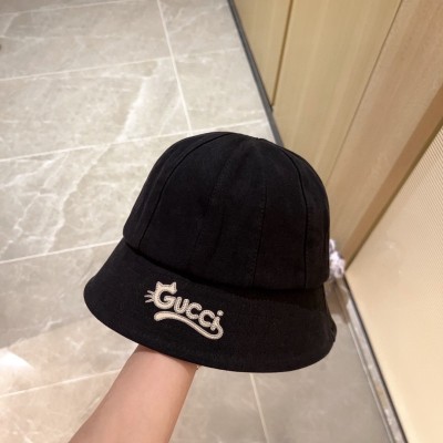 [Gucci Gucci] 2023 new dome playful bucket hat fisherman hat